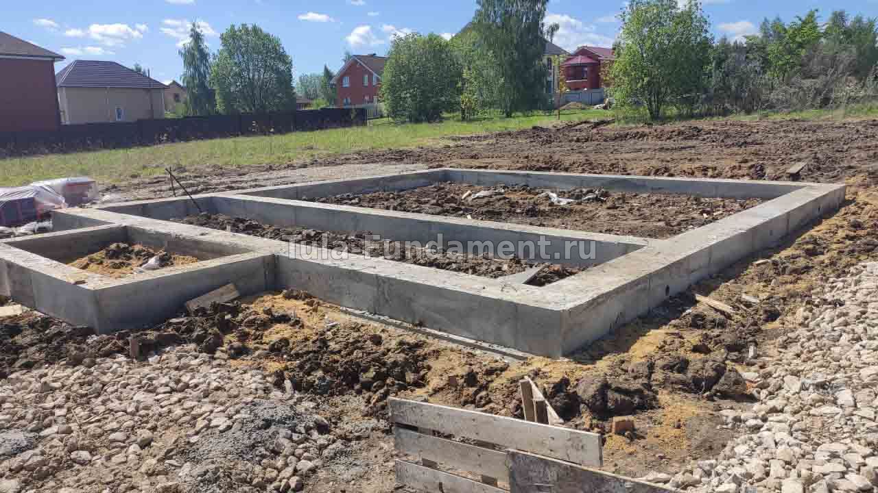 Свайно-ростверковый фундамент, г. Тула, 8 дней