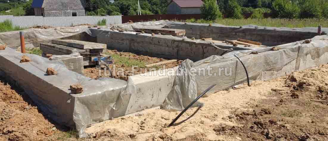 Ленточный фундамент